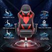 Adjustable High Back Racing Gaming Computer Chair w/ Footrest
