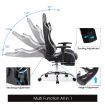 Adjustable High Back Racing Computer Chair w/ Footrest