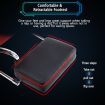 Ergonomic High Back Leather Office Chair Desk Gaming Chair-Red