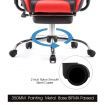 Ergonomic High Back Leather Office Chair Desk Gaming Chair-Red