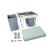 Double 15 Litre Pull Out Rubbish Bin