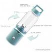 Personal Smoothie Blender, Kacsoo Detachable Portable Blender Fruit Mixer, Single Serve Juicer Cup, Lightweight USB Rechargeable Travel Blender for Shakes and Smoothies, FDA Approved,BPA Free(Blue)