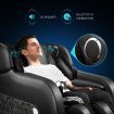 HOMASA 4D Electric Massage Recliner Chair Zero Gravity Massager Grey