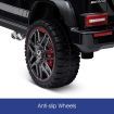 Black Mercedes Ride on Toy Off Road for Kids Remote Control Music Lights