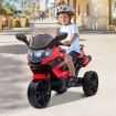 20W Pedal Activated Three Wheel Motorbike Ride on Toy for Kids
