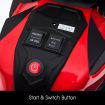 20W Pedal Activated Three Wheel Motorbike Ride on Toy for Kids