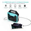 88000mAh 325WH Portable Generator Lithium Charging Power Station Camping