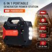 500AMP 26800mAh Power Station Car Jump Starter Tyre Inflator Portable Charging Generator