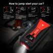 12V Portable Car Jump Starter 1000AMP 32600mAh Battery Charger Power Bank