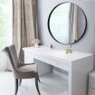 Large Round Mirror Decorative Wall Mirror 60cm
