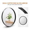 Large Round Mirror Decorative Wall Mirror 60cm