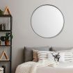 Large Round Mirror Decorative Wall Mirror 60cm