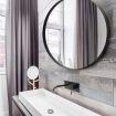 Large Round Mirror Decorative Wall Mirror 60cm