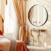 Large Round Mirror Decorative Wall Mirror 80cm