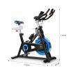Genki Indoor Spin Bikes Spinning Exercise Bike with Flywheel Blue