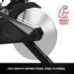 Genki Gym Spin Bike Exercise Cycle Cardio Training Black