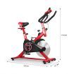 Genki Gym Spin Bike Exercise Cycle Cardio Training Red