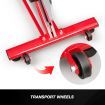 Genki Gym Spin Bike Exercise Cycle Cardio Training Red
