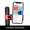 Genki Gym Spin Bike Exercise Cycle Cardio Training Red