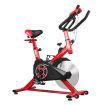 Genki Gym Spin Bike Exercise Cycle Cardio Training Red