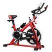 Genki Spin Bike Excercise Recumbent Bicycle Home Gym Equipment Red