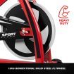 Genki Spin Bike Excercise Recumbent Bicycle Home Gym Equipment Red