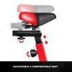 Genki Spin Bike Excercise Recumbent Bicycle Home Gym Equipment Red