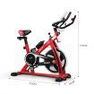 Genki Spin Bike Excercise Recumbent Bicycle Home Gym Equipment Red