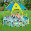 Bestway Splash-in-Shade Sprayer Swimming Pool Family Kids Play Center with UV Canopy