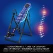 Gravity Inversion Table for Back Therapy w/ Ergonomic Curved Backrest-Black