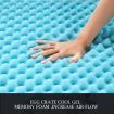 Adjustable Wedge Pillow Cool Gel Memory Foam Leg Elevation Pillow Back Support Cushion