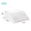 Wedge Pillow Cool Gel Memory Foam Leg Elevation Pillow Back Support Cushion
