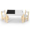 Kids Table and Chairs Set Chalkboard Multifunctional Toys Play Storage Desk Kidbot
