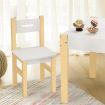 Kids Table and Chairs Set Chalkboard Multifunctional Toys Play Storage Desk Kidbot