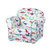 Kidbot Kids Dinosaur Armchair Children Sofa Chair Velvet Couch