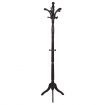 Wooden Coat Stand Rack Clothes Hanger Brown Colour