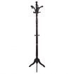 Wooden Coat Stand Rack Clothes Hanger Brown Colour