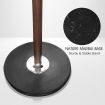 Metal Coat Jacket Stand with Marble Base and Umbrella Hook 3-Tier Style