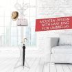 Classic Style Metal Coat Hanger Vintage Jacket Stand Rack White