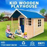 Wooden Kids Cubby House Hide and Seek Cubbies Playhouse 