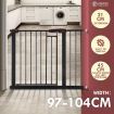 Child Pet Safety Gates for Stairs with 21cm Extension 97-104cm Width