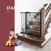 Child Pet Safety Gates for Stairs with 21cm Extension 97-104cm Width