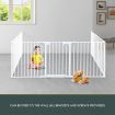 3-in-1 Kids Metal Safety Playpen with Double Locking System