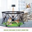 Kidbot Travel Child Pop Up Playpen Foldaway Baby Playpen 6-Panel Green