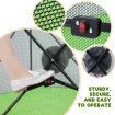 Kidbot Travel Child Pop Up Playpen Foldaway Baby Playpen 6-Panel Green