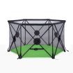 Kidbot Travel Child Pop Up Playpen Foldaway Baby Playpen 6-Panel Green