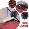Kidbot Travel Child Pop Up Playpen Foldaway Baby Playpen 6-Panel Red