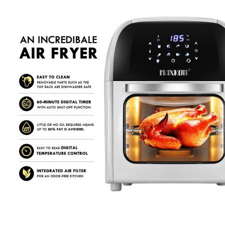 BestDeals.co.nz - Stock Up Sale‼️ Maxkon 12L Air Fryer