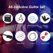 Full Size Electric Guitar 39 inch with Bonus Amplifier Black Melodic