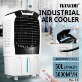 50L Evaporative Air Cooler Air Conditioner Cooling Fan Remote Control